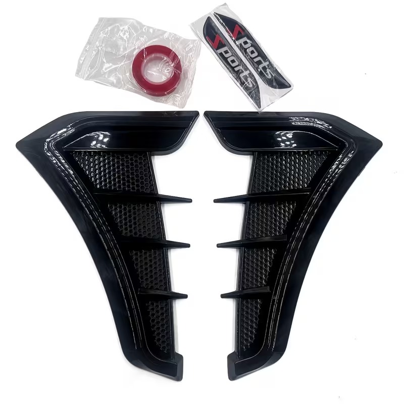 Universal Car Shark Gills Fender Trim Set