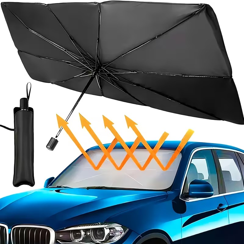 Portable Foldable Car Sunshade Umbrella