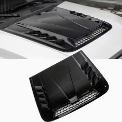 Universal Gloss Black Car Hood Vent Cover
